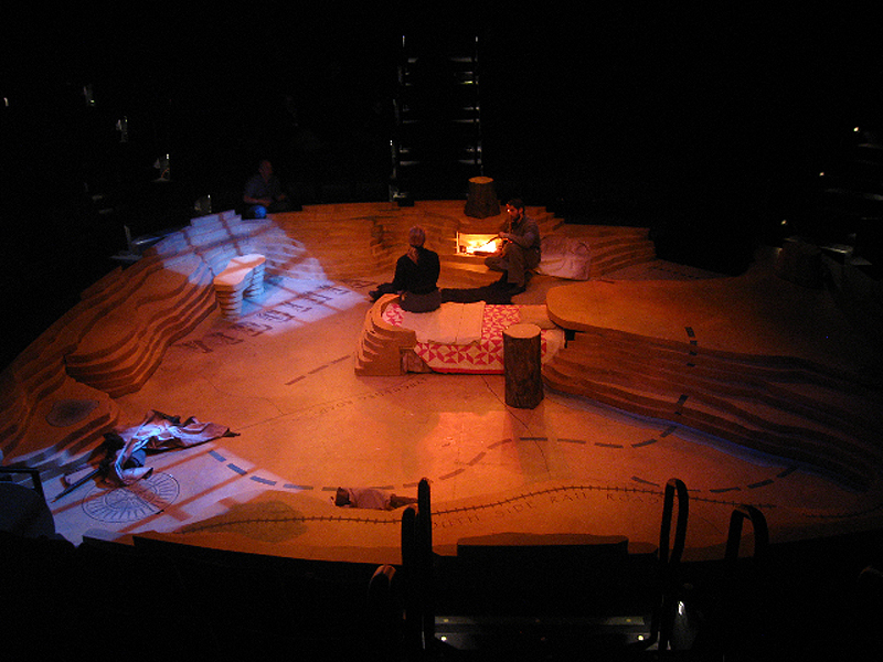 Scenic Design by Robin Sanford Roberts for Alive and Well