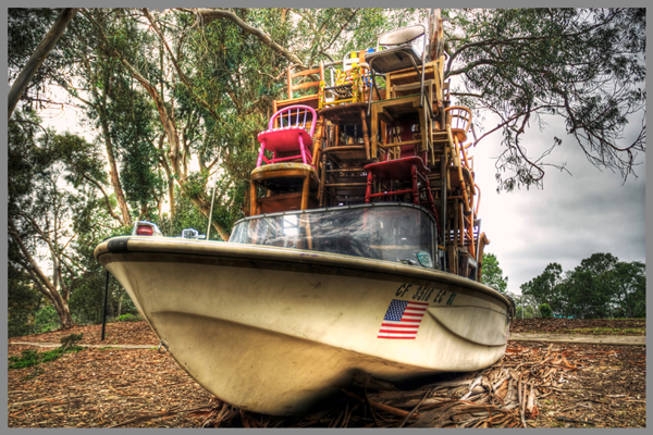 The Boat or El Barco by Robin Sanford Roberts