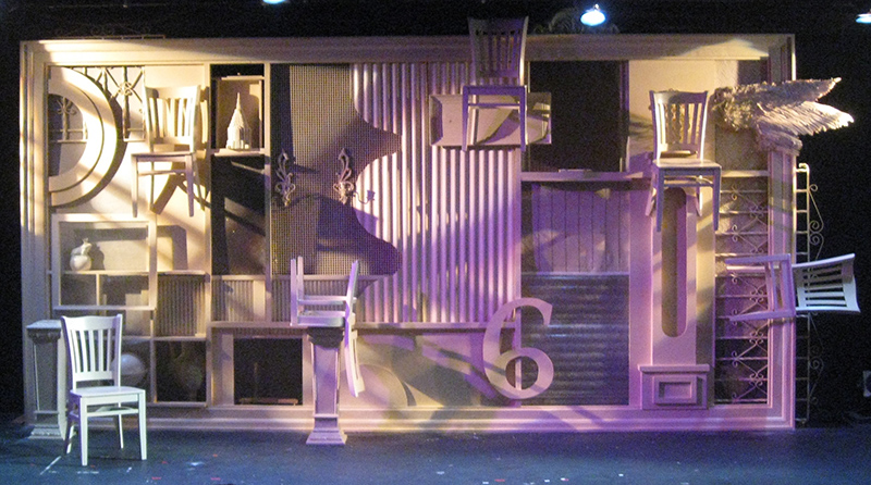 Scenic Design by Robin Sanford Roberts for Sextet